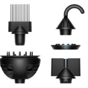 Dyson Supersonic Attachments 5PC Set NIB – Magnetic, Fits HD01‑HD12 in Gray